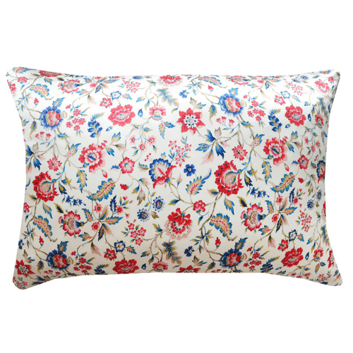 Image showing the Eva Belle Pair of Silk Pillowcases, Single, Natural product.