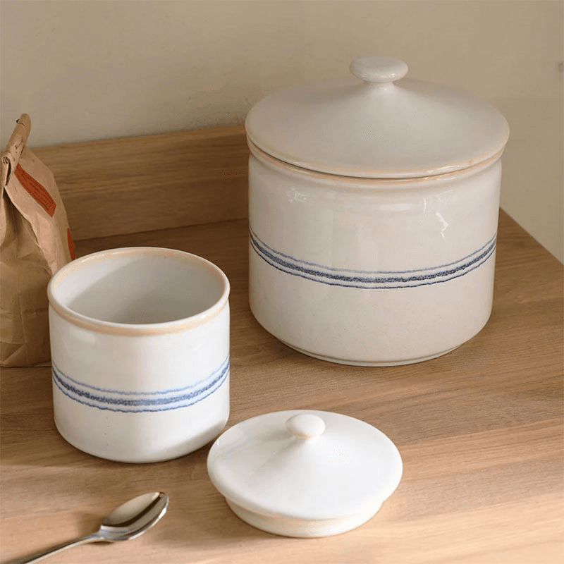 Melbury Small Storage Jar, H12cm, Blue