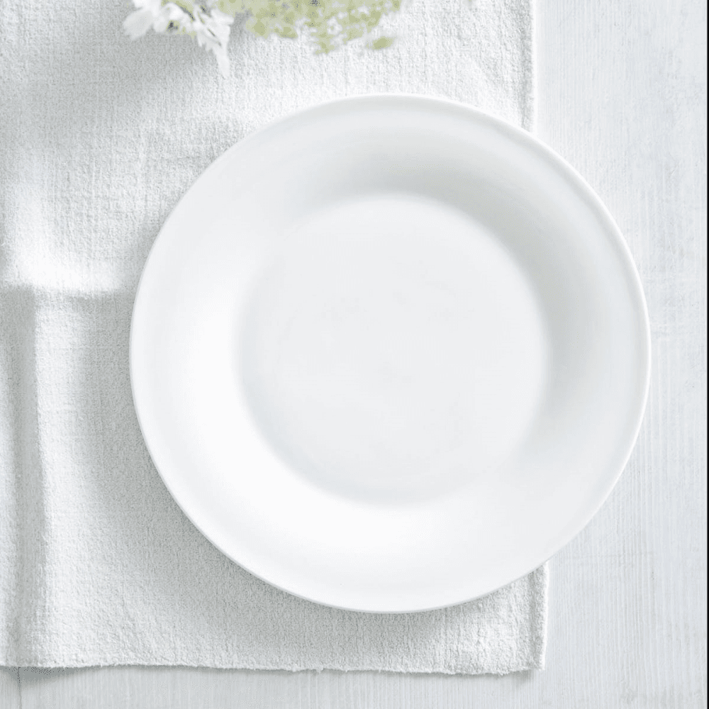 Symons Side plate, 23cm, White Bone China