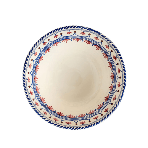Image showing the Honor Bowl, D25cm, White and Blue product.