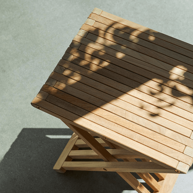 Fionia Stool, W40 x D33.5 x H44cm, Oak