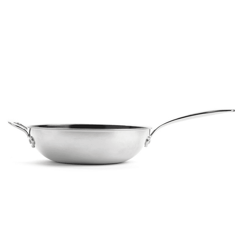 Premiere Non-Stick Wok, 30cm, Stainless Steel