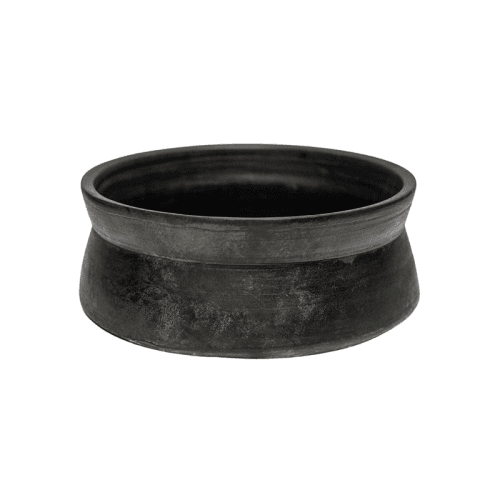 Image showing the Kew Eclectic Orangery Handthrown Statement Bowl, D30cm, Bronze product.