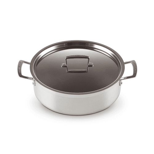 Image showing the Classic 3-ply Sauteuse, 28cm, Stainless Steel product.
