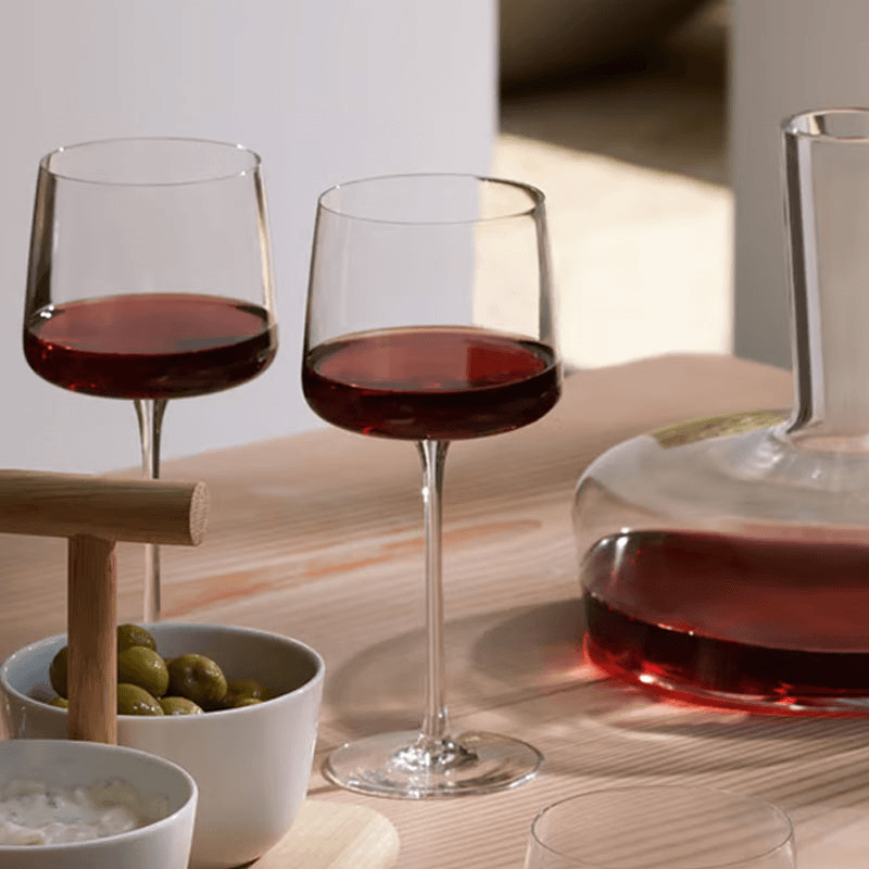 Metropolitan Set of 4 Wine Glasses, 350ml, Clear