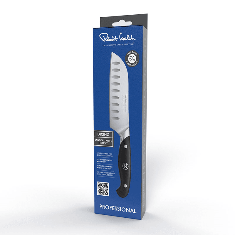 Professional Santoku Knife, 14cm, Stainless Steel