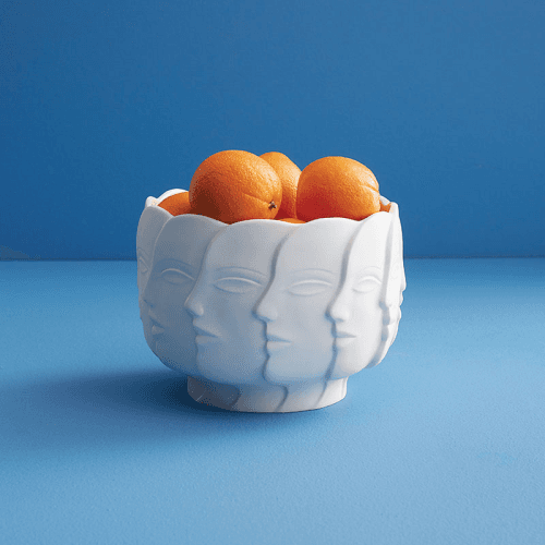 Image showing the Dorma Maar Radial Bowl, D24cm, White product.