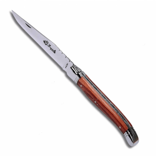 Image showing the Set of 6 Laguiole Steak Knives, Rosewood Handles product.