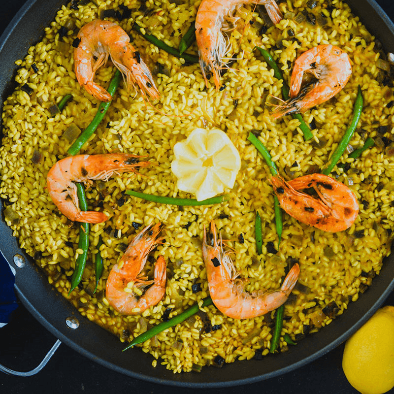 Mediterranean Paella pan, 46cm, Non-Stick