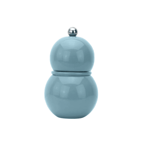Image showing the Bobbin Chubbie Salt & Pepper Mill, 12cm, Chambray Blue product.