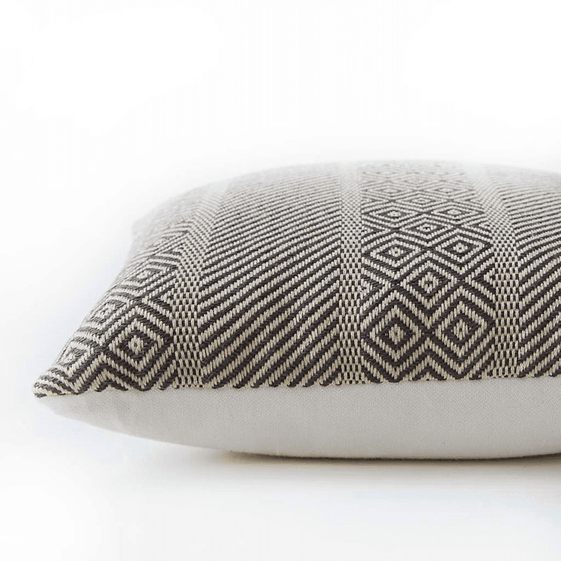Minerva Cushion, 45 x 45cm, Charcoal