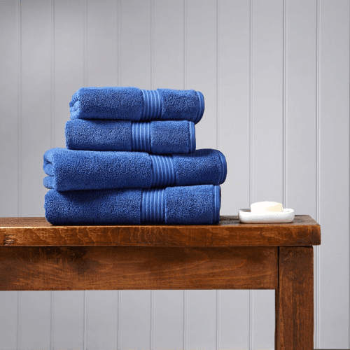 Image showing the Supreme Hygro Face towel, Deep Sea Blue product.