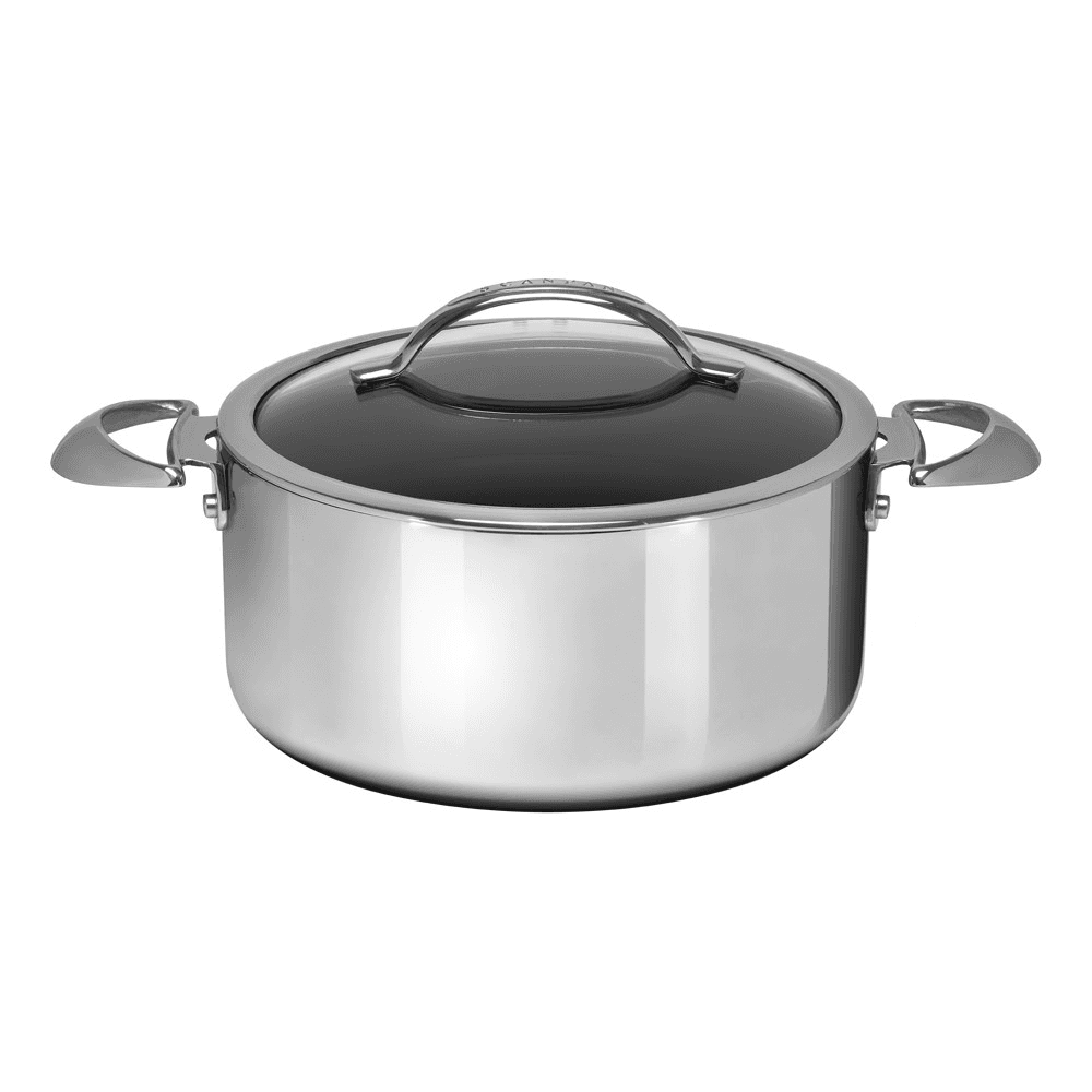 HaptIQ Casserole with lid, Dia24cm, Metallic