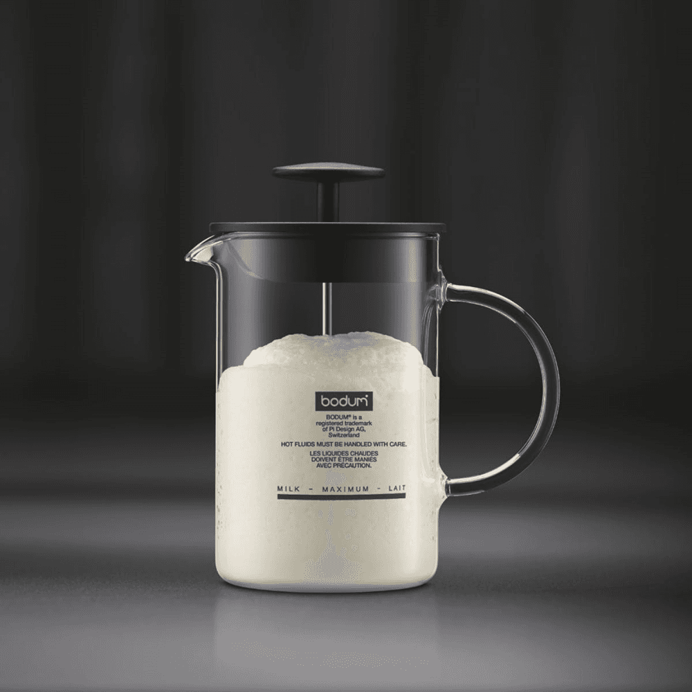 Latteo Milk frother, 25cl, Black