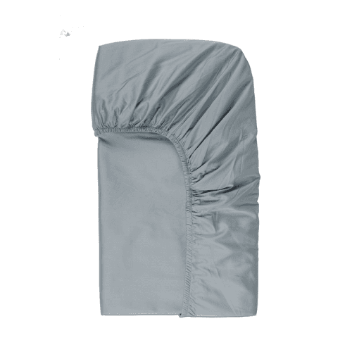 Image showing the Perfect Percale  Fitted Sheet, Superking, Nordic Sky product.