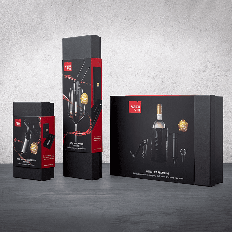 Wine Saver Gift Set, Stainless Steel
