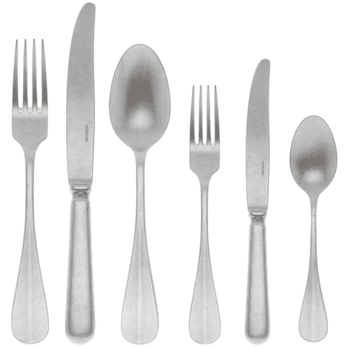 Image showing the Baguette 36 Piece Cutlery Set, Vintage Stainless Steel product.