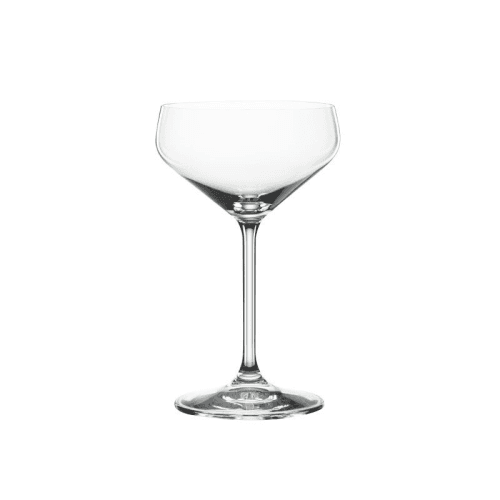Image showing the Style Set of 4 Champagne Coupes, 290ml, Clear product.