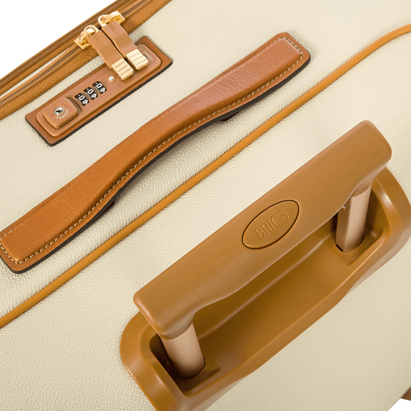 Firenze Suitcase, H74 x L48 x W28cm, Cream