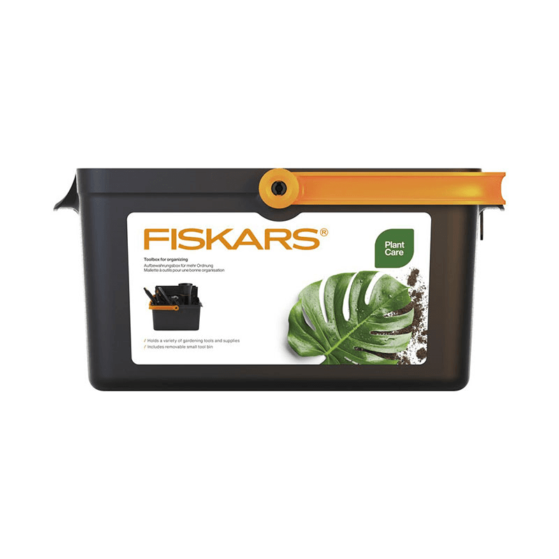 Urban Gardening Tool Box, H17.5 x L34.9 x W31.4cm, Black and Orange