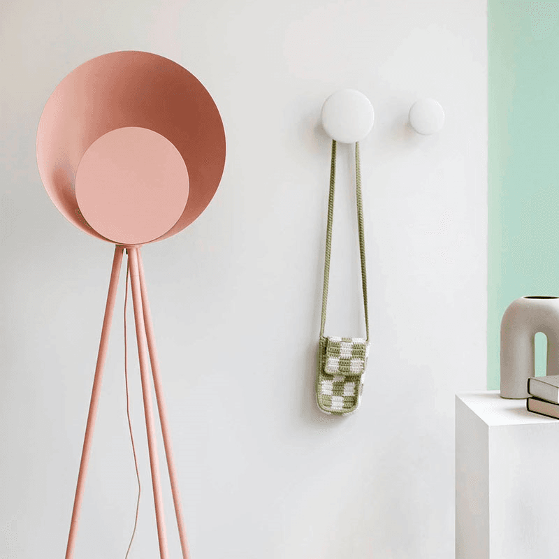 Diffuser Floor Lamp, H159cm, Pink