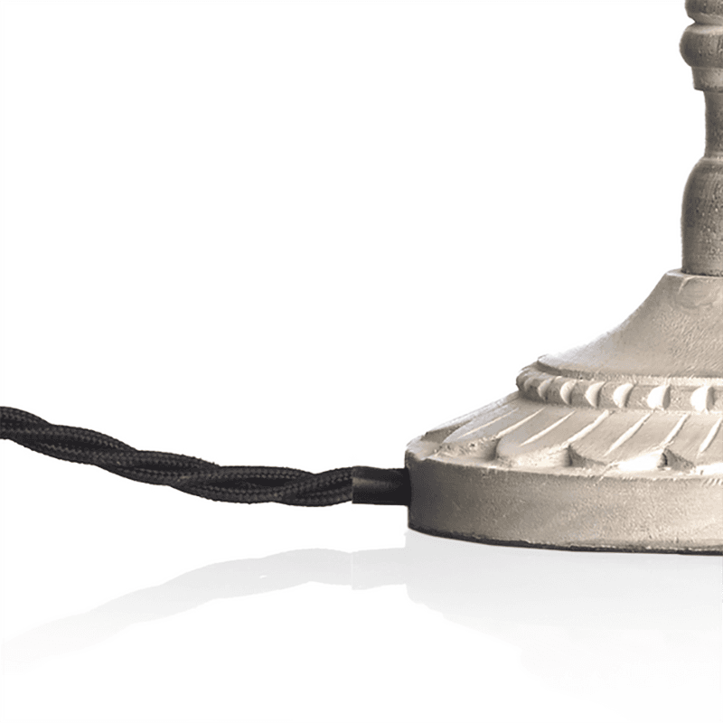 Eleanor Table Lamp Base, H35cm, White