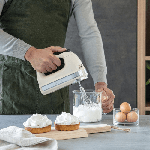 Image showing the Hand mixer, 9-speed, Almond Cream product.