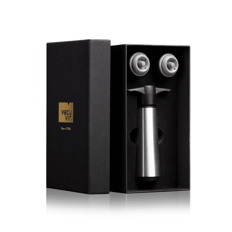 Wine Saver Gift Set, Stainless Steel