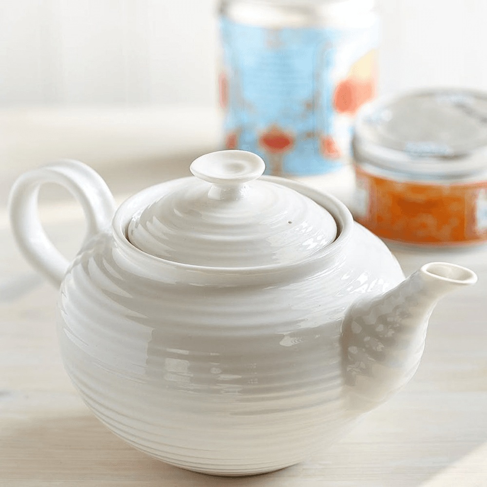 Ceramics Teapot, 1.13 litre, White