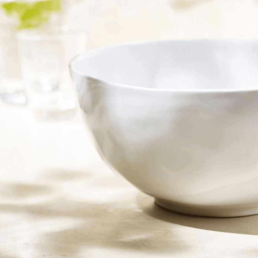 Portobello Salad Bowl, D26.3cm, White