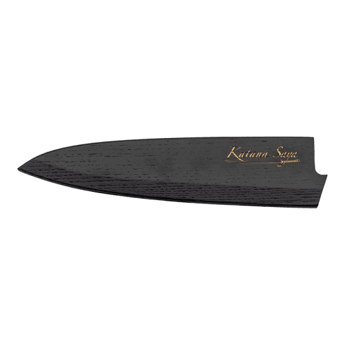 Image showing the Katana Saya Pakkawood Gyuto Knife, 20cm Damascus Blade product.