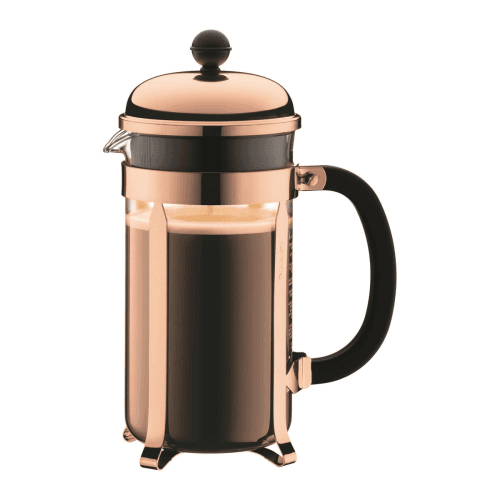 Image showing the Chambord 8 cup coffee maker, 1 litre, Copper product.