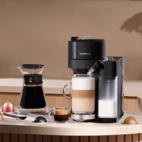 Image showing the Vertuo Lattissima Coffee Machine, Black product.