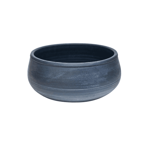 Image showing the Kew Temperate House Handthrown Statement Bowl, D30cm, Azurite product.