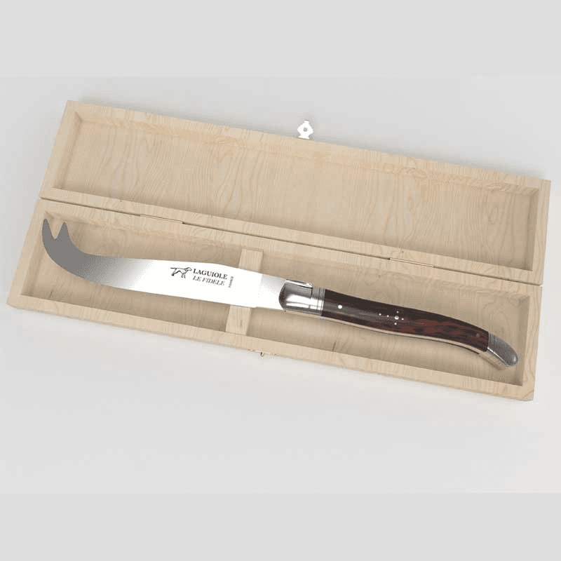 Laguiole 2 Piece Cheese Knife Set, Amourette