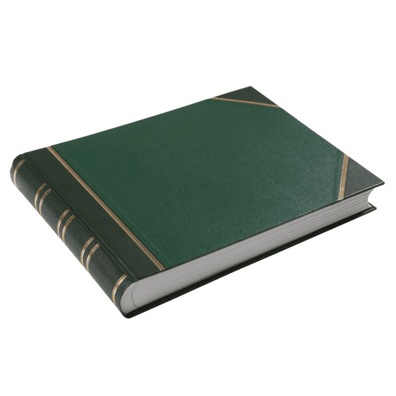 Traditional Landscape Photo Album, 30.5 x 39cm, Green