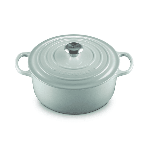 Image showing the Cast Iron Round Casserole, 26cm, Sea Salt product.