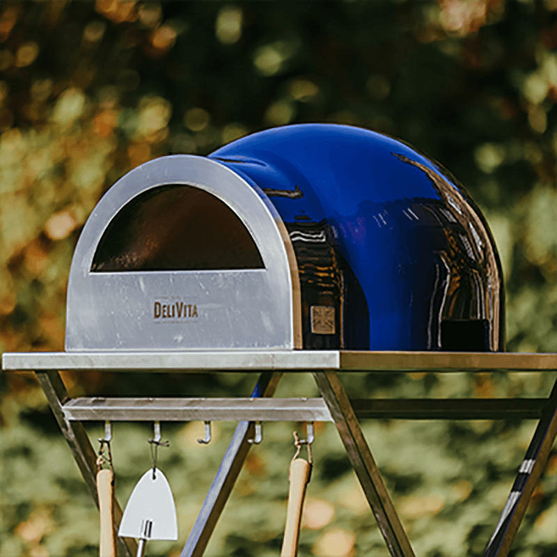 Wood-Fired Pizza Oven, Jubilee Blue