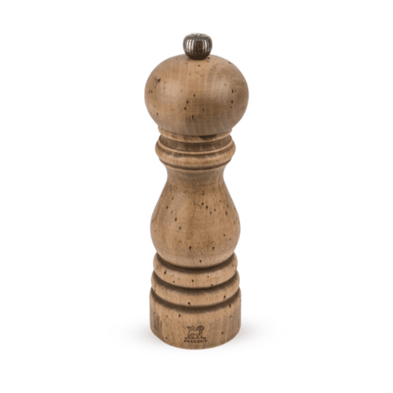 Paris Salt Mill, 18cm, Antique Beechwood