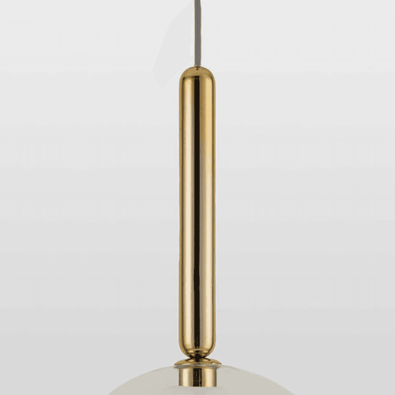 Dome Pendant Light, H213cm, Clear