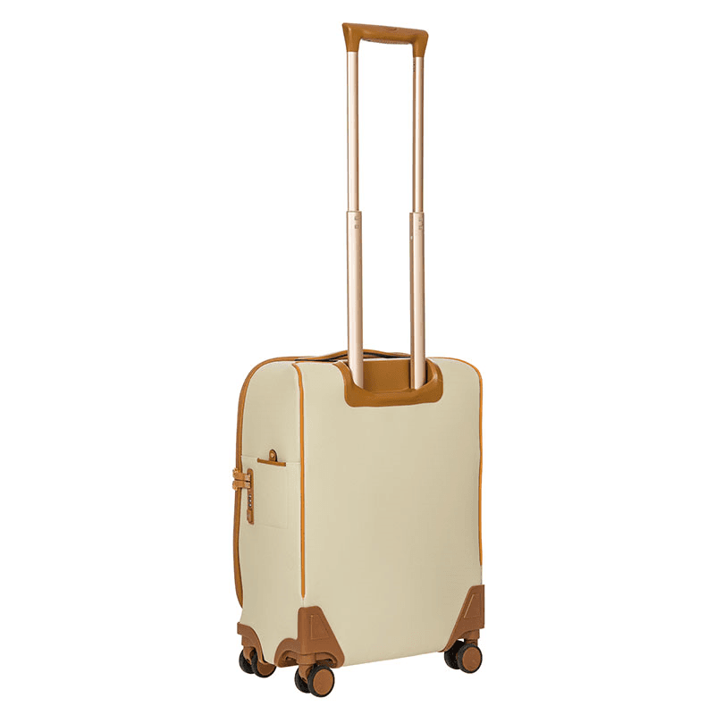 Firenze Carry-on Suitcase, H55 x L40 x W23cm, Cream