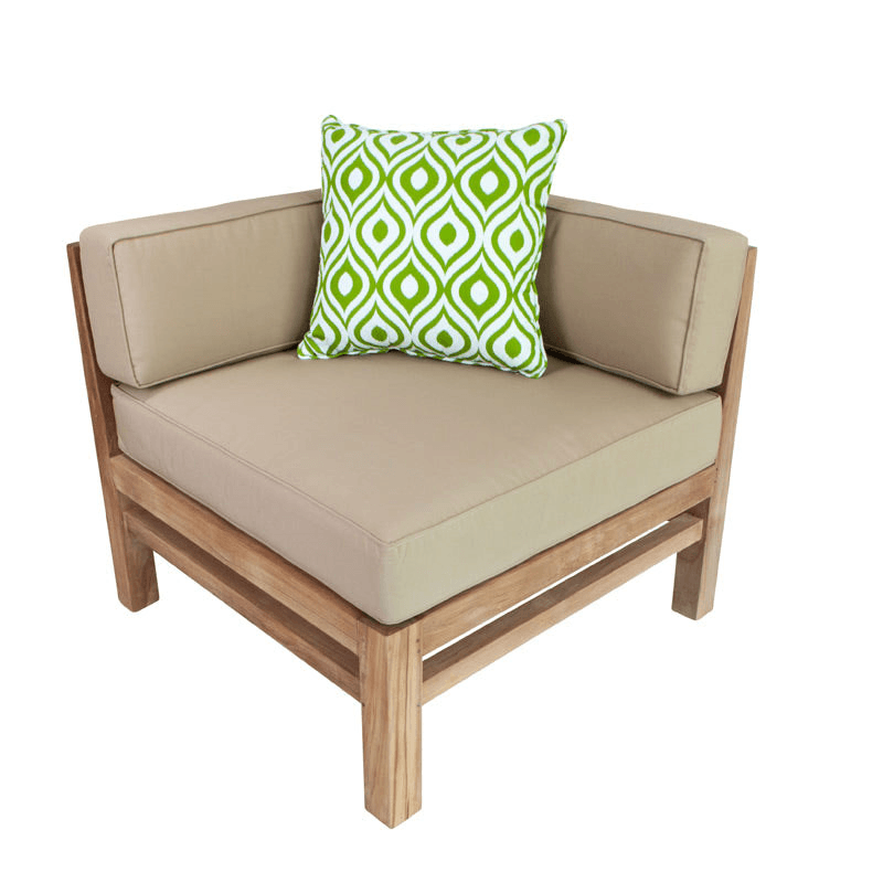 Scatter Cushion, 45 x 45cm, Green Pattern