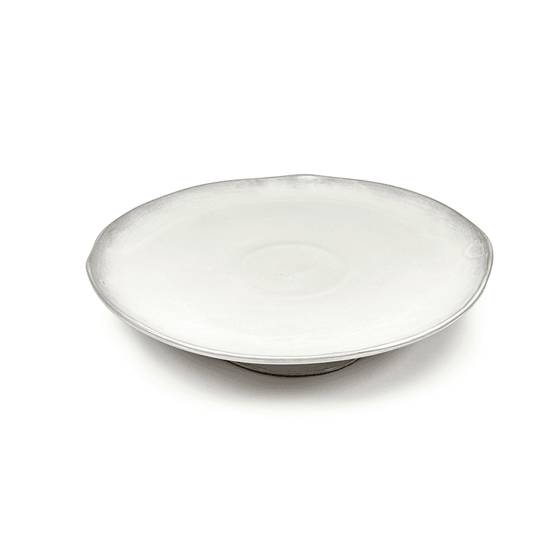 La Mère Plate, D30.5cm, Off White