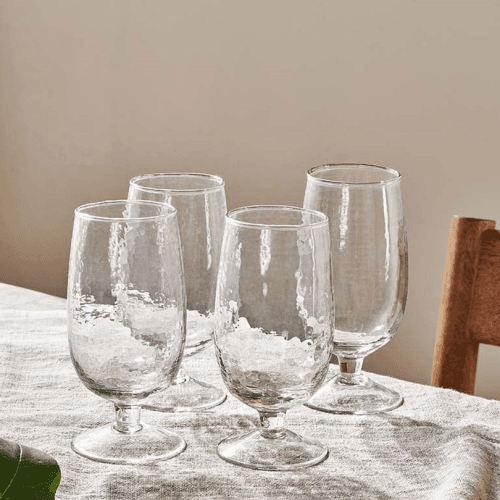 Image showing the Yala Set of 4 Glasses, Clear product.