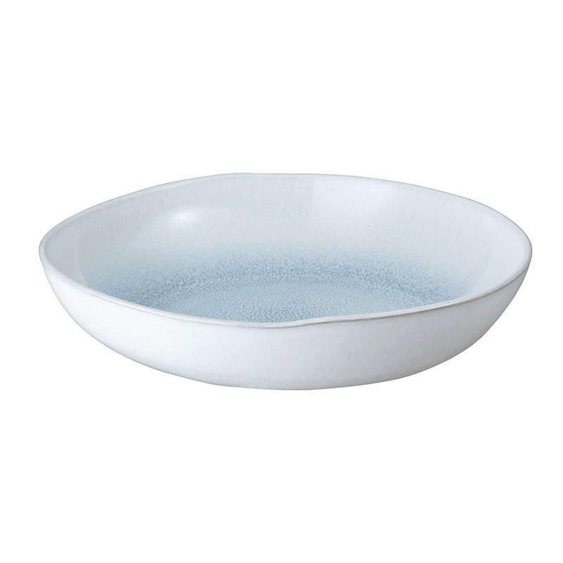Kiln Blue Organic Platter, L28.5 x W28cm