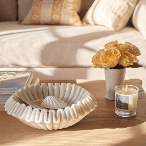 Image showing the Malpas Bowl, D30cm, White product.