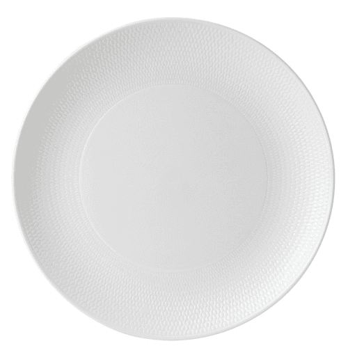 Image showing the Gio Dinner plate, 28cm, White/ Bone China product.