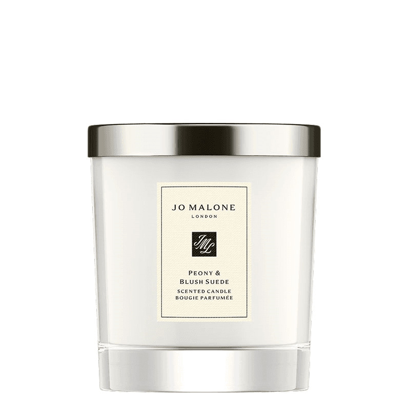 Peony & Blush Suede Home Candle, 200g