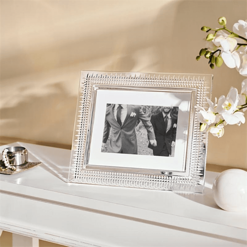 Lismore Diamond Picture Frame, 8" x 1", Clear