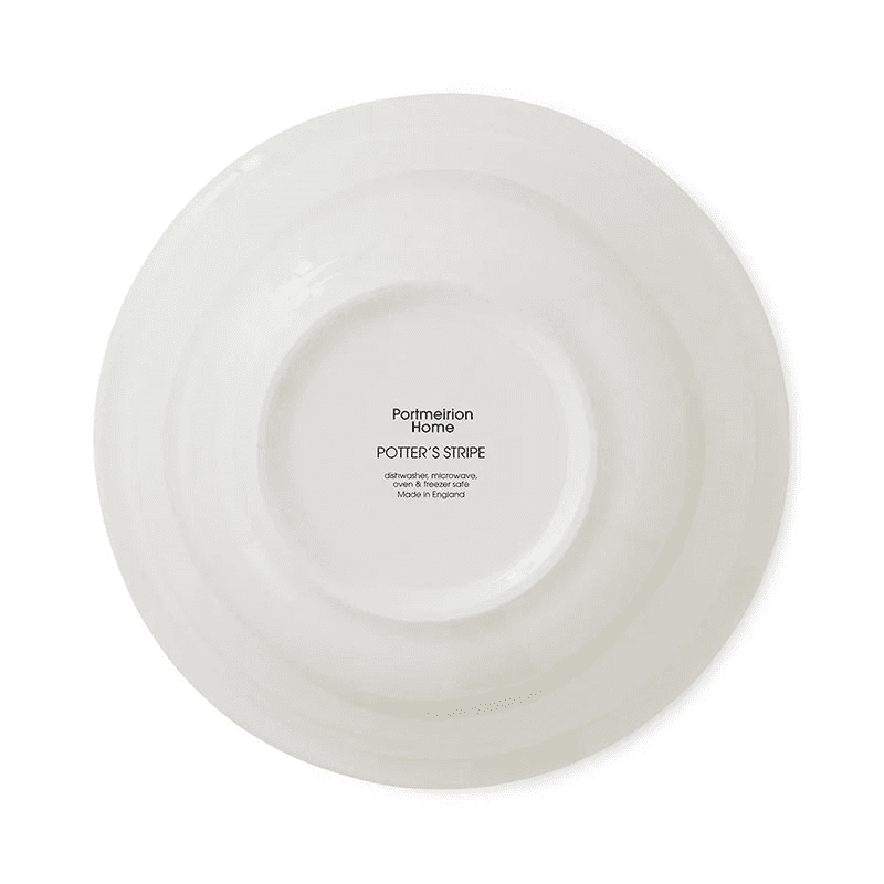 Potter's Stripe Set of 4 Bowls, D13cm, Blue